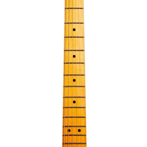 Fender American Vintage II 1975 Telecaster Deluxe Electric Guitar, Maple, Vintage Blonde