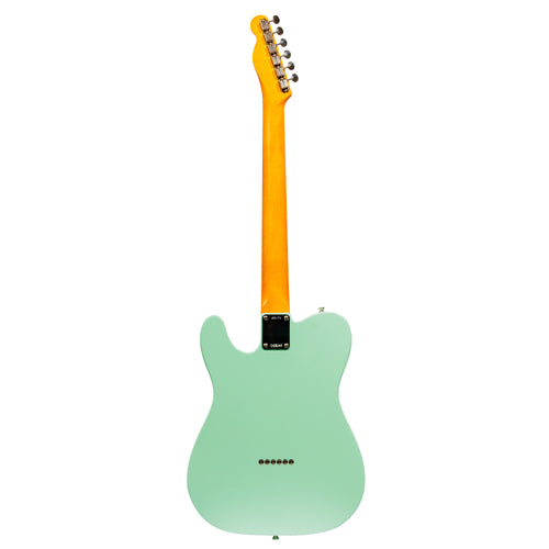 Fender American Vintage II 1963 Telecaster Electric Guitar, Rosewood, Surf Green