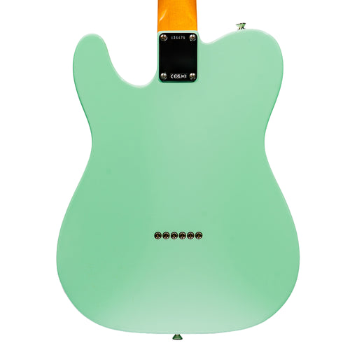 Fender American Vintage II 1963 Telecaster Electric Guitar, Rosewood, Surf Green