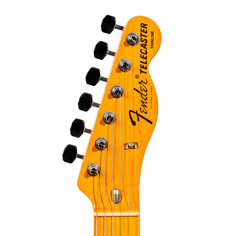 Fender American Vintage II 1972 Telecaster Thinline Electric Guitar, Maple, 3 Color Sunburst