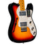 Fender American Vintage II 1972 Telecaster Thinline Electric Guitar, Maple, 3 Color Sunburst