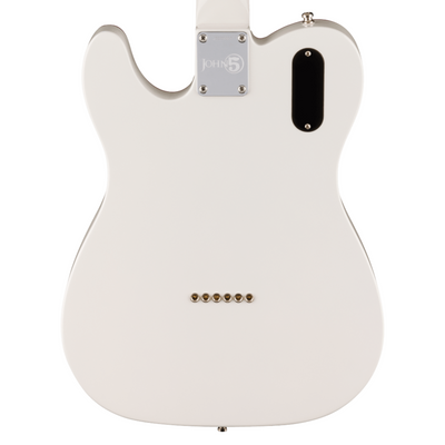 Fender John 5 Ghost Telecaster, Maple Fingerboard, Arctic White Electric Guitar
