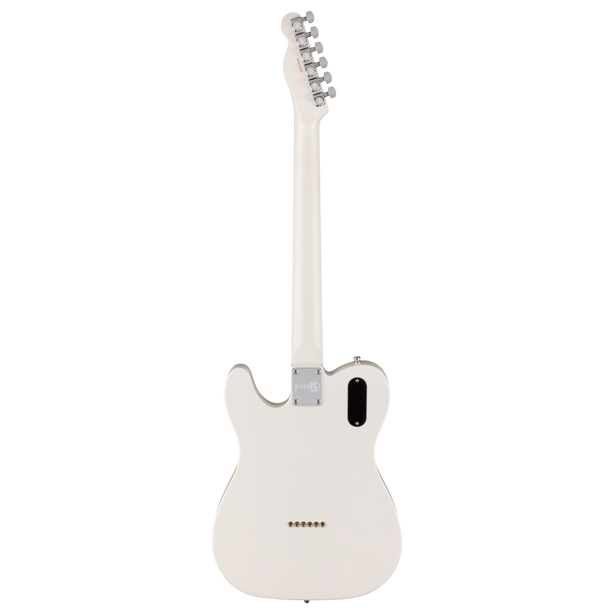 Fender John 5 Ghost Telecaster, Maple Fingerboard, Arctic White Electric Guitar