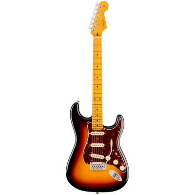 Fender American Professional Stratocaster Electric Guitar, Maple Fingerboard, 3-Color Sunburst