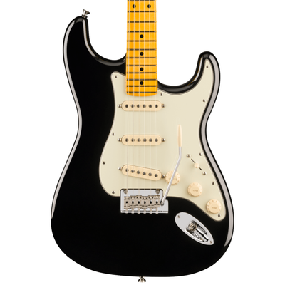 Fender American Professional Stratocaster Electric Guitar, Maple Fingerboard, Black