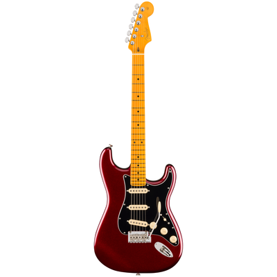 Fender American Professional Stratocaster Electric Guitar, Maple Fingerboard, Oxblood
