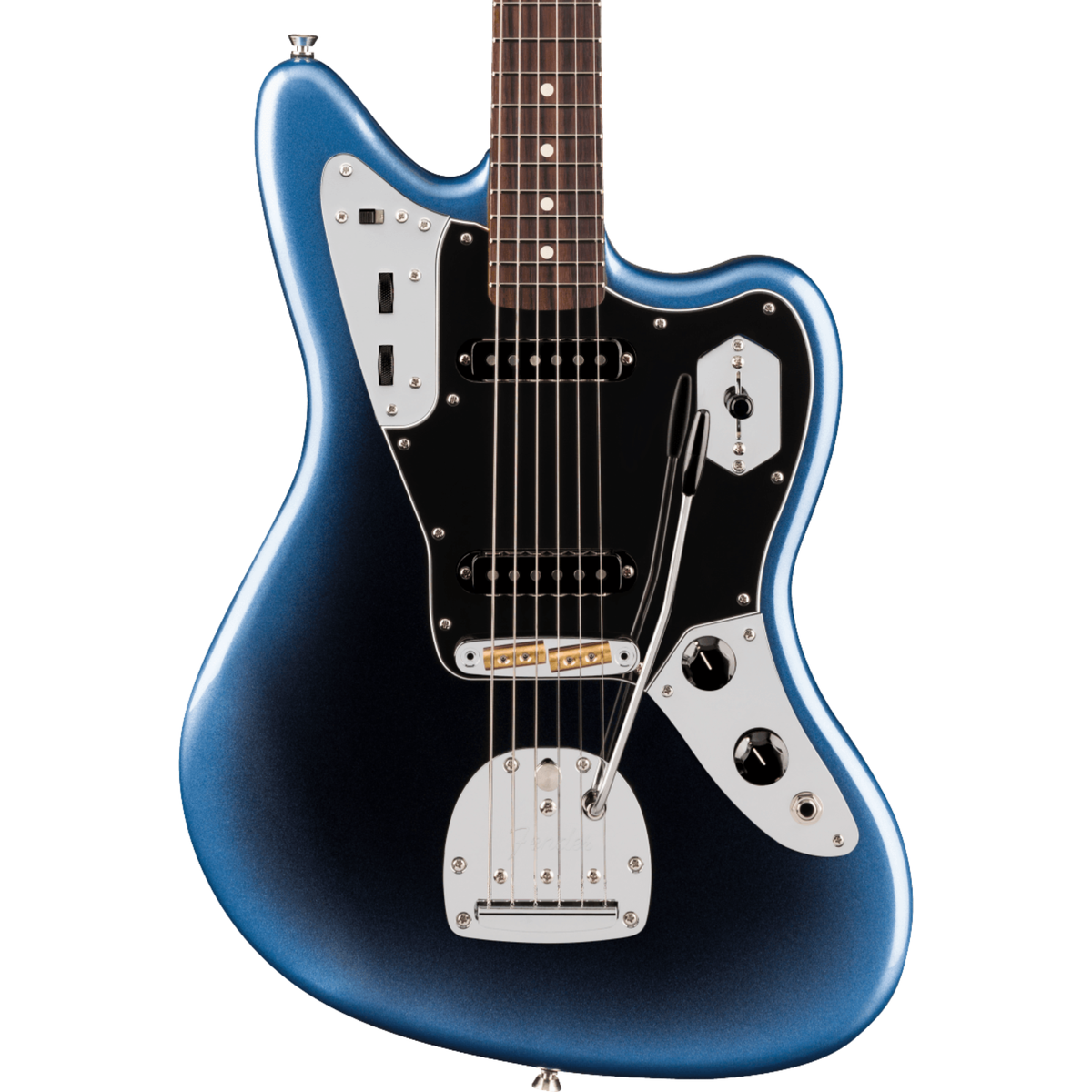 Fender American Professional Jaguar Electric Guitar, Rosewood Fingerboard, Dark Night