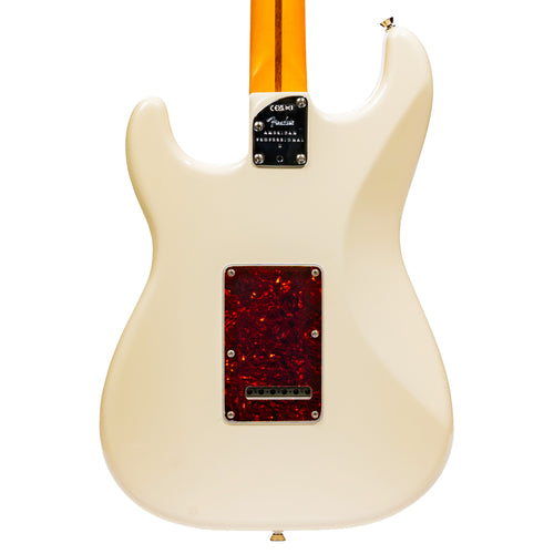 Fender American Professional II Stratocaster HSS Electric Guitar, Rosewood, Olympic White