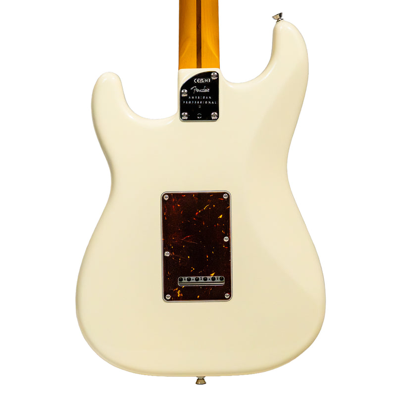 Fender American Professional II Stratocaster HSS Electric Guitar, Rosewood, Olympic White