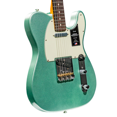 Fender American Professional II Telecaster Rosewood, Mystic Surf Green