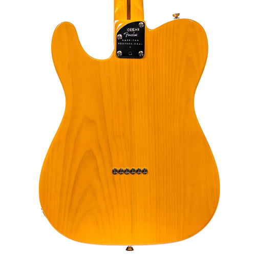 Fender American Professional II Telecaster Electric Guitar, Butterscotch Blonde