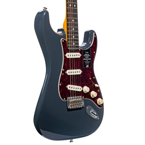Fender American Professional Classic Stratocaster Electric Guitar, Faded Black