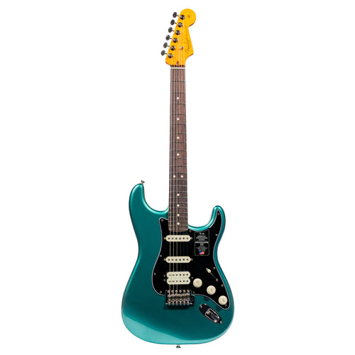 Fender American Professional Classic Stratocaster HSS Electric Guitar, Faded Sherwood Green Metallic