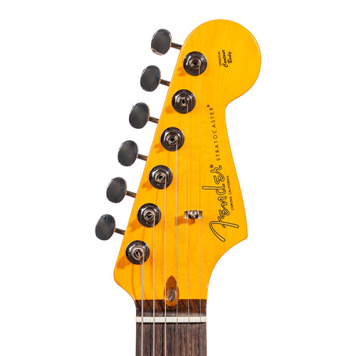 Fender American Professional Classic Stratocaster HSS Electric Guitar, Faded Sherwood Green Metallic