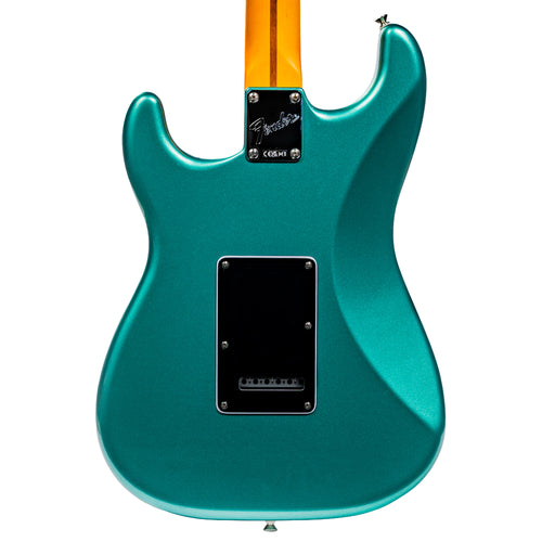 Fender American Professional Classic Stratocaster HSS Electric Guitar, Faded Sherwood Green Metallic