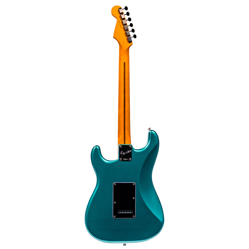 Fender American Professional Classic Stratocaster HSS Electric Guitar, Faded Sherwood Green Metallic