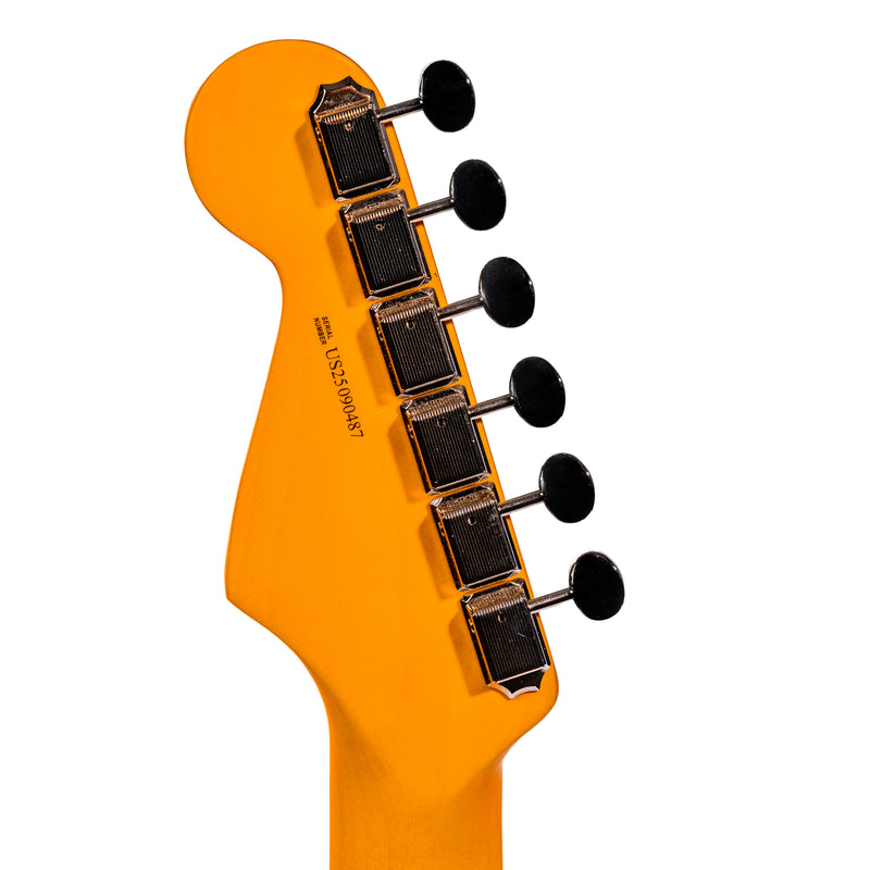 Fender American Professional Classic Stratocaster HSS Electric Guitar, Faded Sherwood Green Metallic