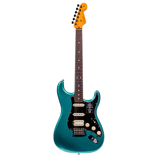 Fender American Professional Classic Stratocaster HSS Electric Guitar, Faded Sherwood Green Metallic