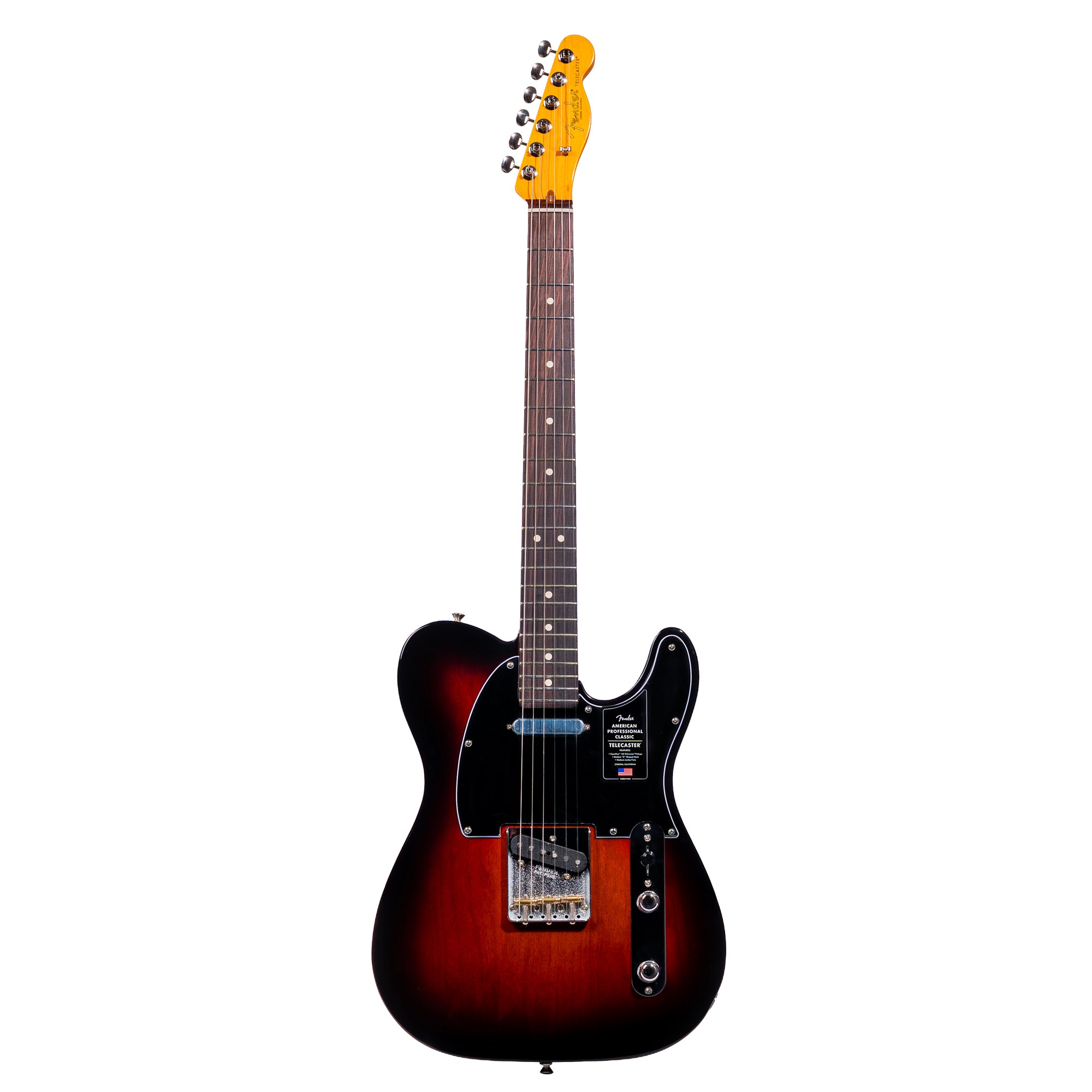 Fender American Professional Classic Telecaster Guitar, Sunburst