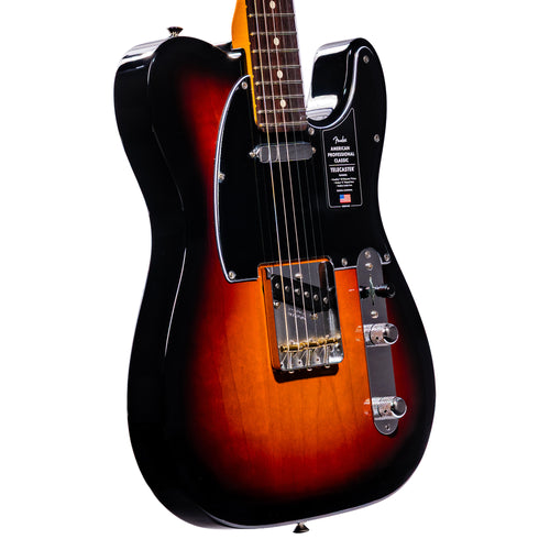 Fender American Professional Classic Telecaster Electric Guitar, 3-Color Sunburst