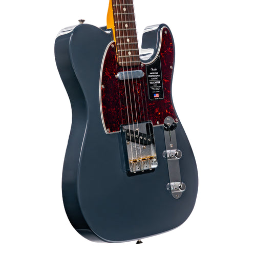 Fender American Professional Classic Telecaster Electric Guitar, Faded Black