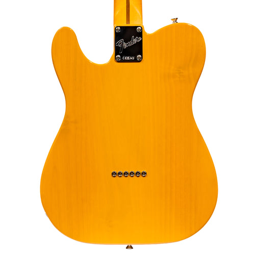 Fender American Professional Classic Telecaster Electric Guitar, Butterscotch Blonde