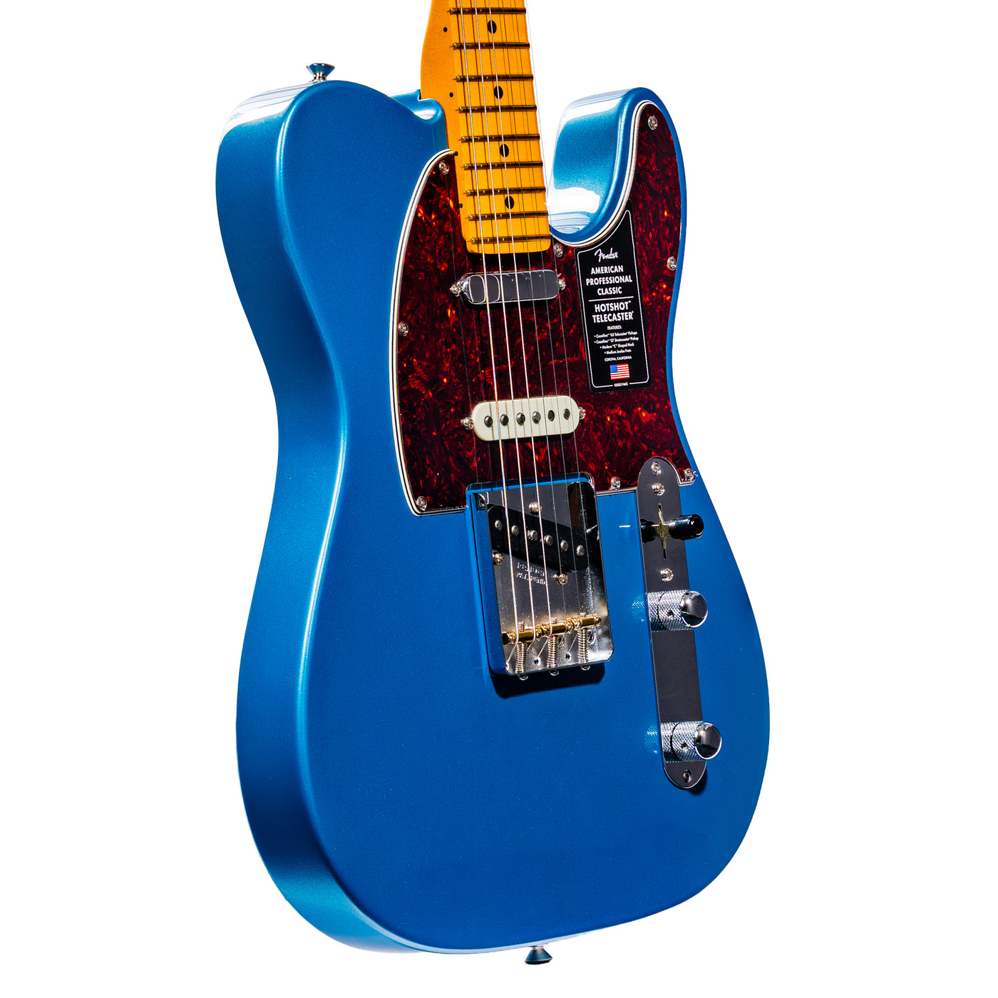 Fender American Professional Classic HotShot Telecaster Guitar, Blue