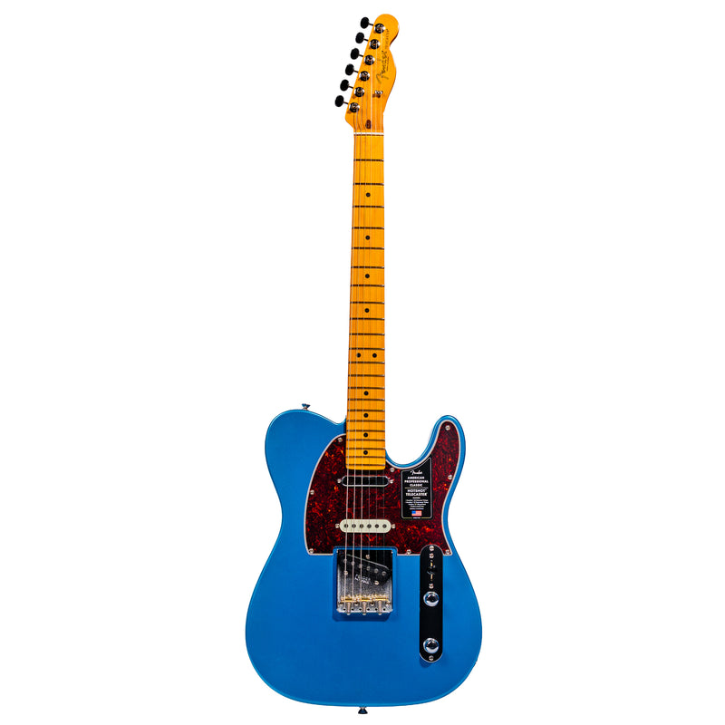 Fender American Professional Classic HotShot Telecaster Electric Guitar, Faded Lake Placid Blue