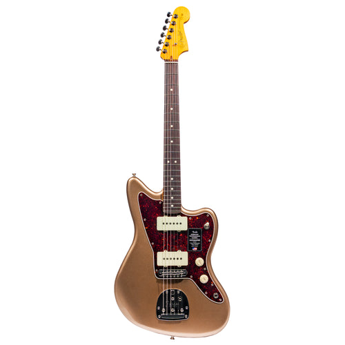 Fender American Professional Classic Jazzmaster Electric Guitar, Faded Firemist Gold