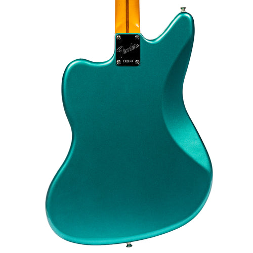 Fender American Professional Classic Jaguar Electric Guitar, Faded Sherwood Green Metallic
