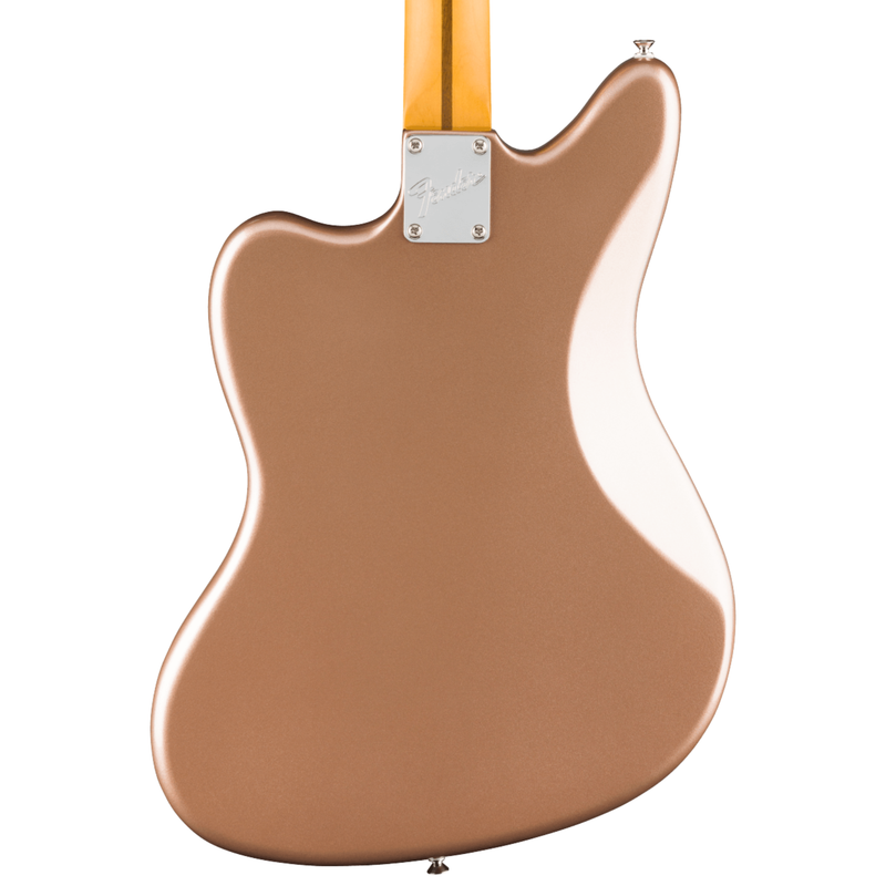 Fender American Professional Classic Jaguar Electric Guitar, Faded Firemist Gold