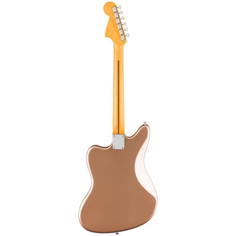 Fender American Professional Classic Jaguar Electric Guitar, Faded Firemist Gold