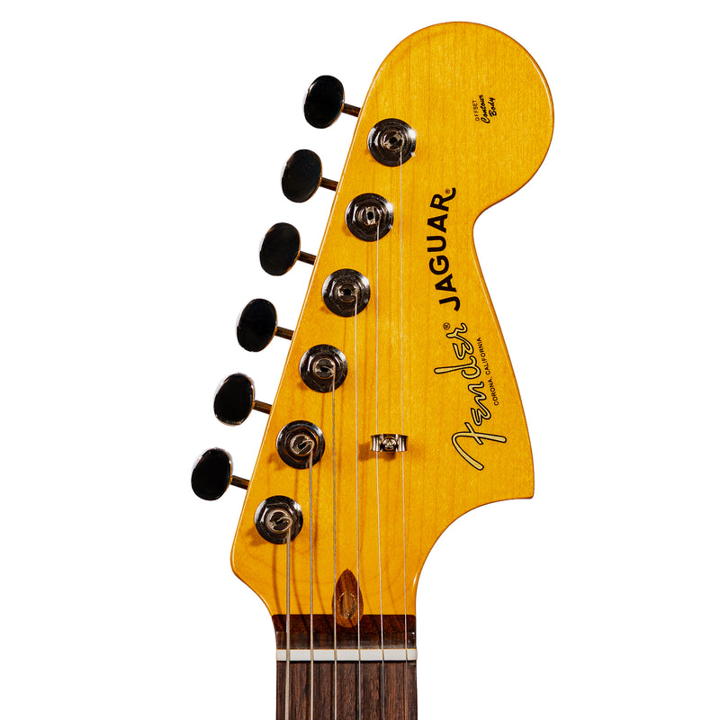 Fender American Professional Classic Jaguar Electric Guitar, Faded Firemist Gold