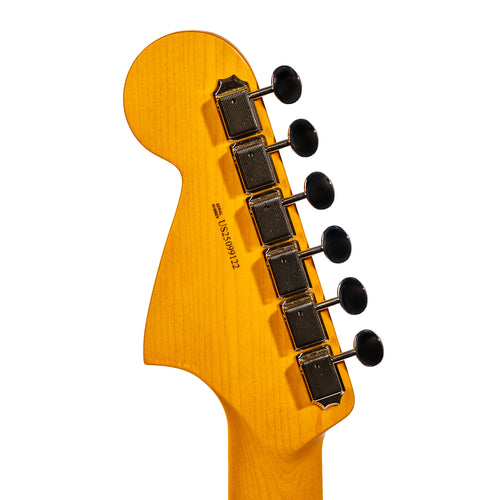 Fender American Professional Classic Jaguar Electric Guitar, Faded Firemist Gold