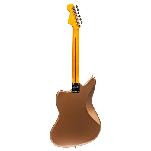 Fender American Professional Classic Jaguar Electric Guitar, Faded Firemist Gold