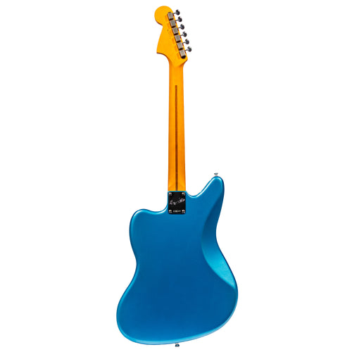 Fender American Professional Classic Jaguar Electric Guitar, Faded Lake Placid Blue
