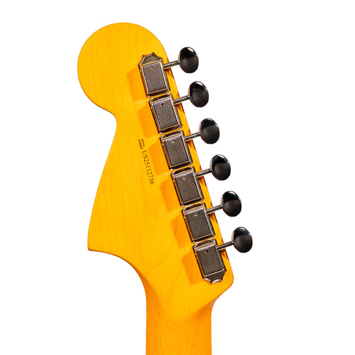 Fender American Professional Classic Jaguar Electric Guitar, Faded Lake Placid Blue
