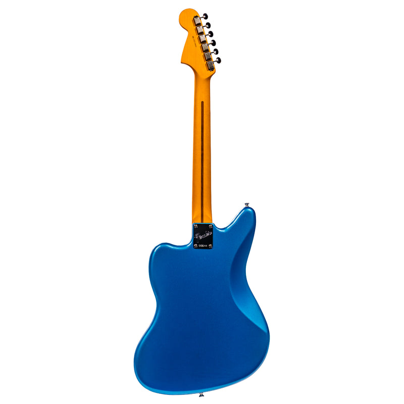 Fender American Professional Classic Jaguar Electric Guitar, Faded Lake Placid Blue
