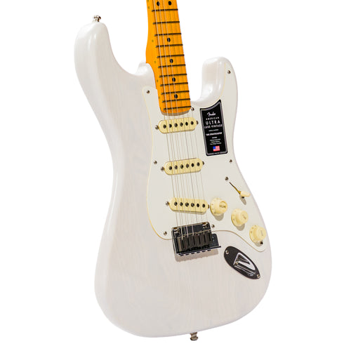 Fender American Ultra Luxe Vintage '50s Stratocaster Guitar, White