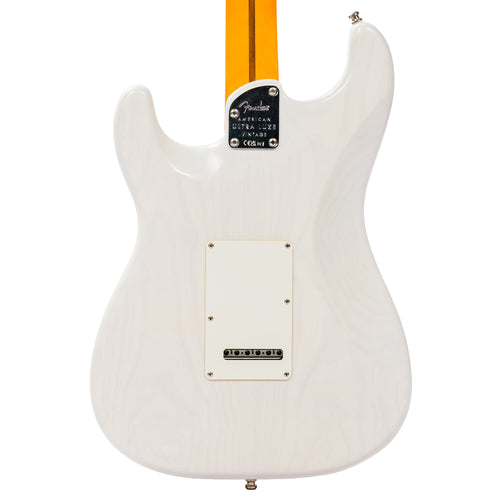 Fender American Ultra Luxe Vintage '50s Stratocaster Electric Guitar, White Blonde
