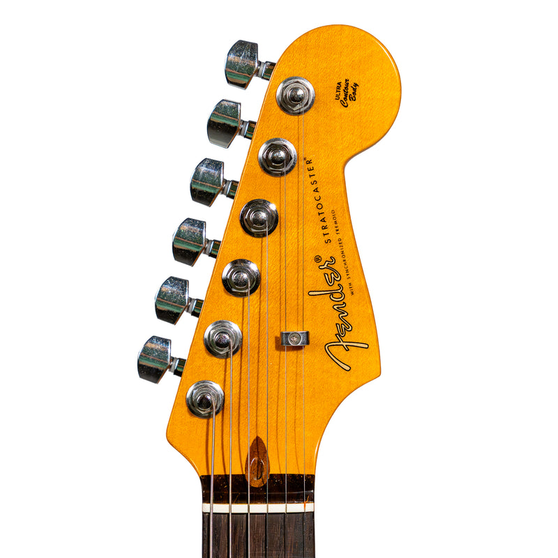 Fender American Ultra Luxe Vintage '60s Stratocaster HSS Electric Guitar, Sea Foam Green