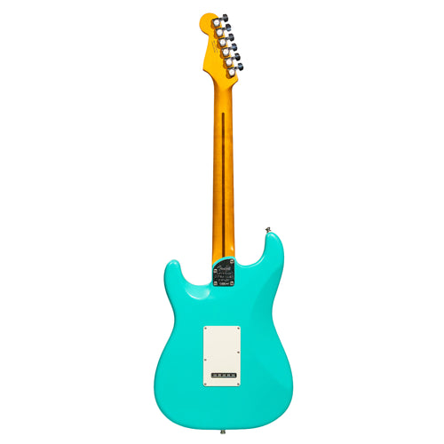 Fender American Ultra Luxe Vintage '60s Stratocaster HSS Electric Guitar, Sea Foam Green