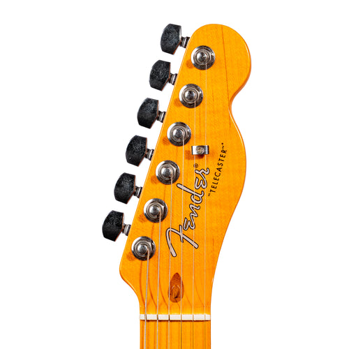 Fender American Ultra Luxe Vintage '50s Telecaster Electric Guitar, Butterscotch Blonde