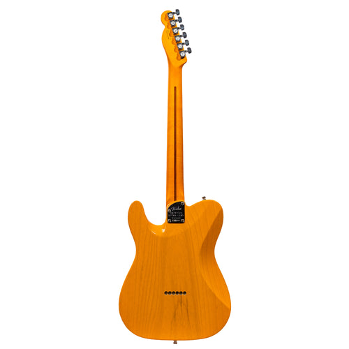 Fender American Ultra Luxe Vintage '50s Telecaster Electric Guitar, Butterscotch Blonde