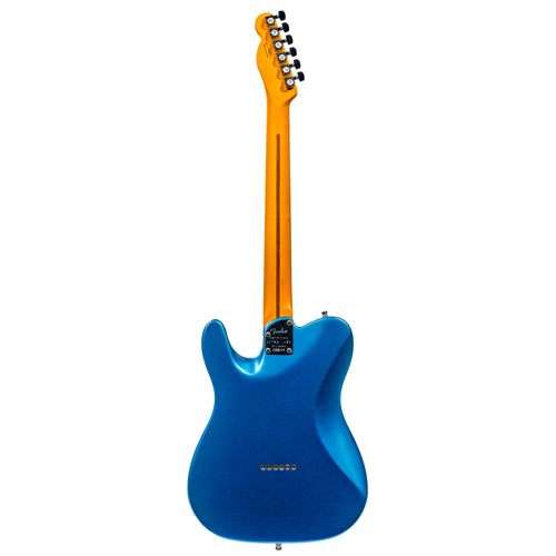 Fender American Ultra Luxe Vintage '60s Telecaster Custom Electric Guitar, Lake Placid Blue