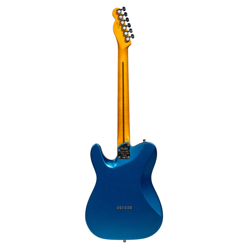 Fender American Ultra Luxe Vintage '60s Telecaster Custom Electric Guitar, Lake Placid Blue