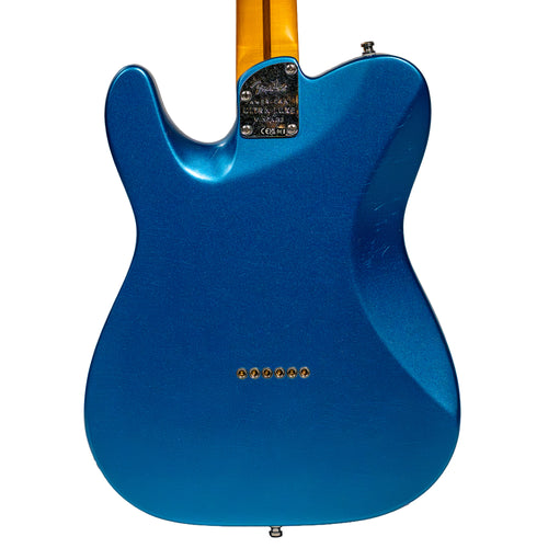 Fender American Ultra Luxe Vintage '60s Telecaster Custom Electric Guitar, Lake Placid Blue