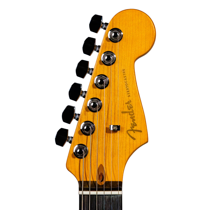 Fender American Ultra II Stratocaster Electric Guitar, Ebony Fingerboard, Noble Blue