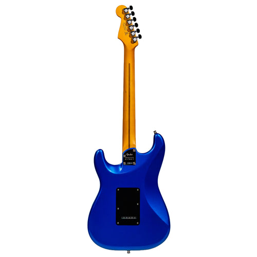 Fender American Ultra II Stratocaster Electric Guitar, Ebony Fingerboard, Noble Blue
