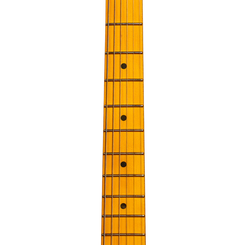 Fender American Ultra II Stratocaster Electric Guitar, Maple Fingerboard, Solar Flare